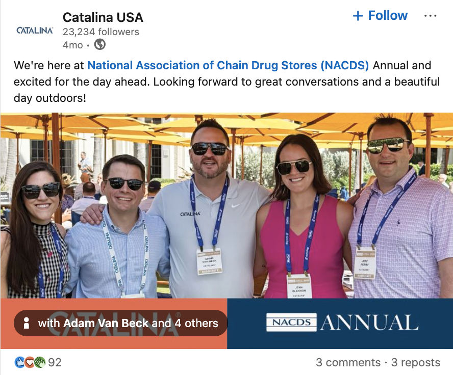 Sample social post for Annual 2025